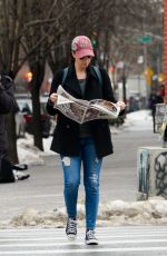 SARAH SILVERMAN Out and About in New York 01/11/2018