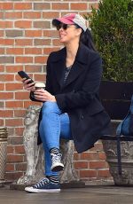 SARAH SILVERMAN Out for Coffee in New York 01/11/2018