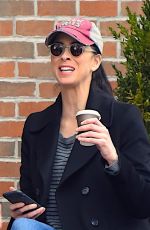 SARAH SILVERMAN Out for Coffee in New York 01/11/2018