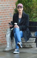 SARAH SILVERMAN Out for Coffee in New York 01/11/2018