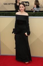 SARAH SUTHERLAND at Screen Actors Guild Awards 2018 in Los Angeles 01/21/2018