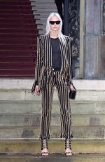 SASHA LUSS at Balmain Homme Show at Paris Fashion Week 01/20/2018