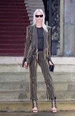 SASHA LUSS at Balmain Homme Show at Paris Fashion Week 01/20/2018