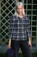 SASHA LUSS at Chanel Show at Spring/Summer 2018 Haute Couture Fashion Week in Paris 01/23/2018