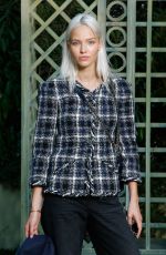 SASHA LUSS at Chanel Show at Spring/Summer 2018 Haute Couture Fashion Week in Paris 01/23/2018