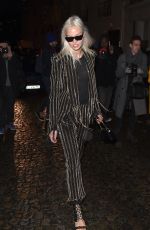 SASHA LUSS Out and About in Paris 01/20/2018