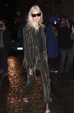 SASHA LUSS Out and About in Paris 01/20/2018
