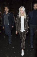 SASHA LUSS Out and About in Paris 01/20/2018