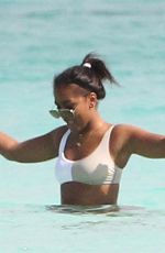 SASHA OBAMA in Bikini at a Beach in Cancun 01/14/2018