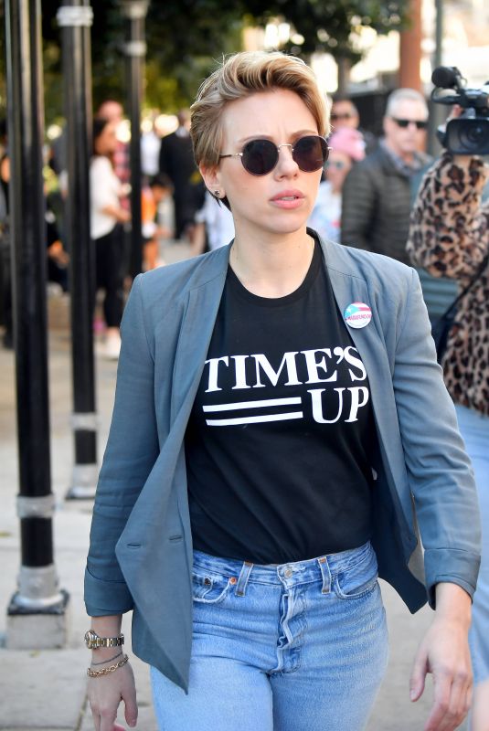 SCARLETT JOHANSSON at 2018 Women