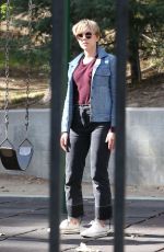 SCARLETT JOHANSSON Out in Los Angeles 01/23/2018