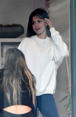 SELENA GOMEZ and Justin Bieber Leaves Pilates Studio in West Hollywood 01/03/2018