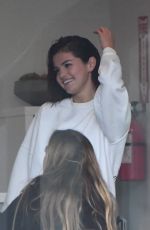 SELENA GOMEZ and Justin Bieber Leaves Pilates Studio in West Hollywood 01/03/2018
