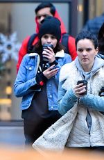 SELENA GOMEZ Out and About in New York 01/07/2018