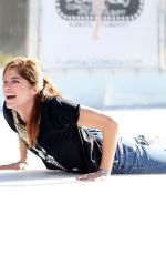 SELMA BLAIR Ice Skating in Los Angeles 01/03/2018