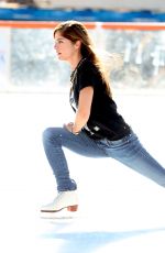 SELMA BLAIR Ice Skating in Los Angeles 01/03/2018