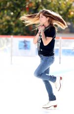 SELMA BLAIR Ice Skating in Los Angeles 01/03/2018