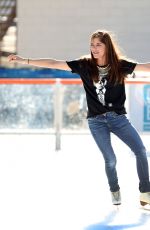 SELMA BLAIR Ice Skating in Los Angeles 01/03/2018