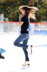 SELMA BLAIR Ice Skating in Los Angeles 01/03/2018