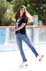 SELMA BLAIR Ice Skating in Los Angeles 01/03/2018