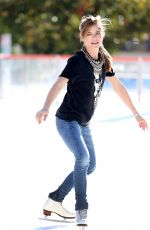 SELMA BLAIR Ice Skating in Los Angeles 01/03/2018