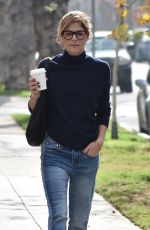 SELMA BLAIR in Jeans Out in Beverly Hills 01/16/2018