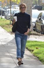 SELMA BLAIR in Jeans Out in Beverly Hills 01/16/2018