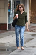 SELMA BLAIR Leaves Local Gas Station in Studio City 01/08/2018