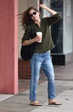 SELMA BLAIR Leaves Local Gas Station in Studio City 01/08/2018