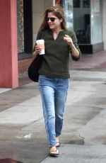 SELMA BLAIR Leaves Local Gas Station in Studio City 01/08/2018