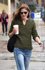 SELMA BLAIR Leaves Local Gas Station in Studio City 01/08/2018