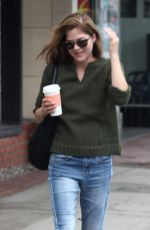 SELMA BLAIR Leaves Local Gas Station in Studio City 01/08/2018