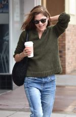 SELMA BLAIR Leaves Local Gas Station in Studio City 01/08/2018