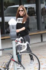 SELMA BLAIR Out for Coffee in Studio City 01/03/2018