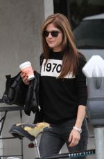 SELMA BLAIR Out for Coffee in Studio City 01/03/2018