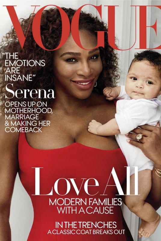 SERENA WILLIAMS in Vogue Magazine, February 2018