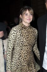SHAILENE WOODLEY at Valentino Show at Spring/Summer 2018 Haute Couture Fashion Week in Paris 01/24/2018