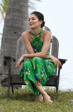 SHANINA SHAIK in Swimsuit on the Set of a Photoshoot in Key Biscayne 01/24/2018