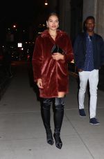 SHANINA SHAIK Leaves Republic Records Party in New York 01/26/2018