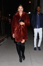 SHANINA SHAIK Leaves Republic Records Party in New York 01/26/2018