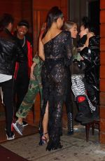 SHANINA SKAIK and JASMINE SANDERS at 1Oak Grammy Party in New York 01/28/2018