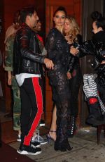 SHANINA SKAIK and JASMINE SANDERS at 1Oak Grammy Party in New York 01/28/2018