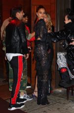 SHANINA SKAIK and JASMINE SANDERS at 1Oak Grammy Party in New York 01/28/2018