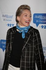 SHARON STONE at 92 Ttreet Y Hosts Screening of Mosaic in New York 01/16/2018