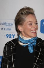 SHARON STONE at 92 Ttreet Y Hosts Screening of Mosaic in New York 01/16/2018
