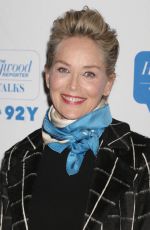 SHARON STONE at 92 Ttreet Y Hosts Screening of Mosaic in New York 01/16/2018