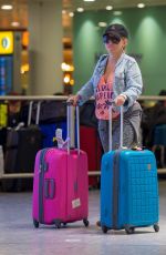 SHERIDAN SMITH Arrives at Heathrow Airport in London 03/01/2018