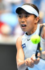 SHUAI ZHANG at 2018 Australian Open Tennis Tournament in Melbourne 01/15/2018