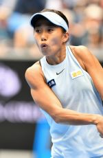 SHUAI ZHANG at 2018 Australian Open Tennis Tournament in Melbourne 01/15/2018