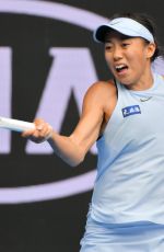 SHUAI ZHANG at 2018 Australian Open Tennis Tournament in Melbourne 01/15/2018